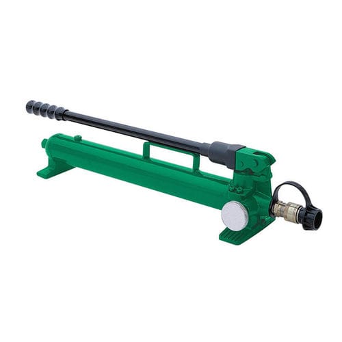 Pompa idraulica a pistone - 7475H     - GREENLEE - da braccia / compatta / a doppia velocità