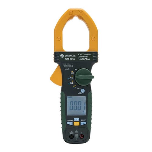 Multimetro a pinza digitale - CM-1560-C - GREENLEE - portatile / 1000 V / 1000 A