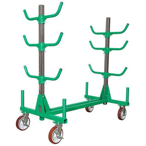 Carrello per movimentazione - 553 - GREENLEE - in acciaio / multiuso / impilabile