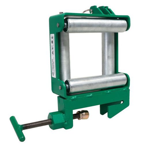 Rullo di rinvio autocentranti - CTR100 - GREENLEE - per cavo