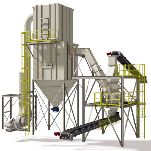 Separatore per solidi - AC series - Metso Corporation - ad aria / gravimetrico / di processo