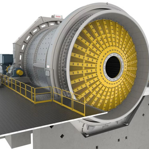 Mulino per polveri - OED - Metso Corporation - a percussione / orizzontale / di grande capacità