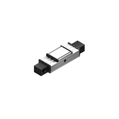 Guida lineare a rulli - DLZ - Bahr Modultechnik GmbH - in alluminio / con trasmissione a cinghia