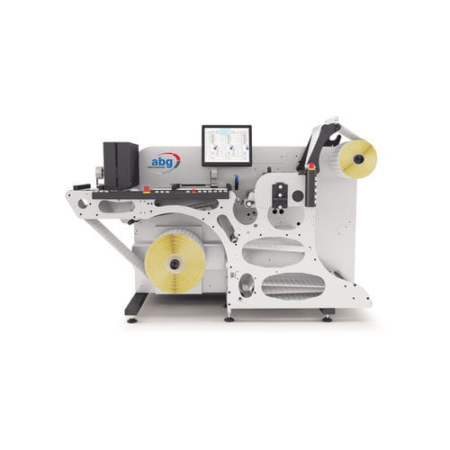 Taglierina ribobinatrice per ispezione - Omega SRI - ABG INTERNATIONAL - per etichette