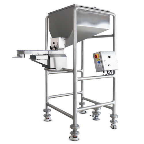 Sistema di alimentazione automatico - Ackley Machine Corporation - a vibrazione / per macchina per imballare per l'industria farmaceutica