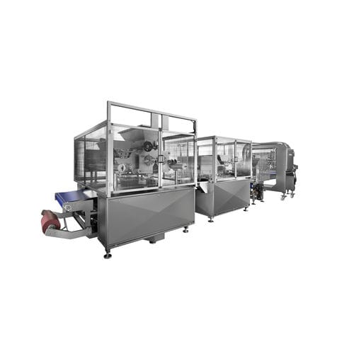Linea di produzione di cookies controllata da PLC - Alimec - ad alta capacità / multitesta / servomotore