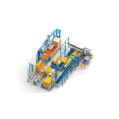 Depallettizzatore per formaggio - DP - Alpma Alpenland Maschinenbau - per pallet / per cartoni / per scatole