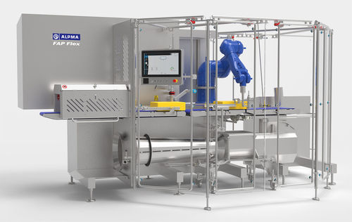 Macchina per svuotare automatica - FAP Flex - Alpma Alpenland Maschinenbau - per l'industria agroalimentare / per formaggi