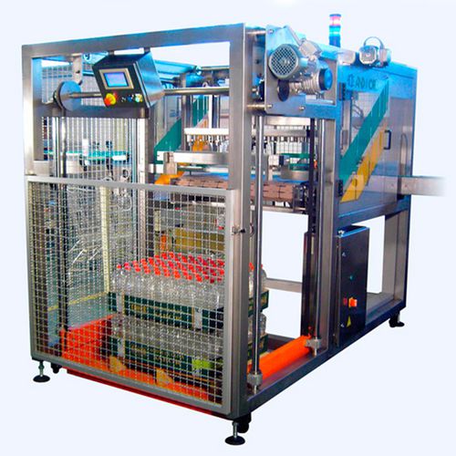 Pallettizzatore per bottiglie - PEM - AND & OR - semiautomatico / per l'industria dell’imbottigliamento / per l'industria dell'imballaggio