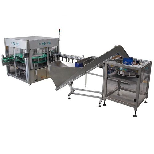 Manigliatrice laterale - SIAL 6 series - AND & OR - automatica / con trasportatore / per bottiglie