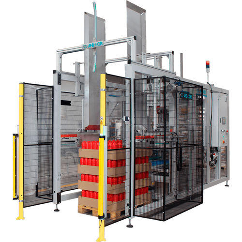 Pallettizzatore compatto - ETP - AND & OR - a strati / per bottiglie / cartesiano