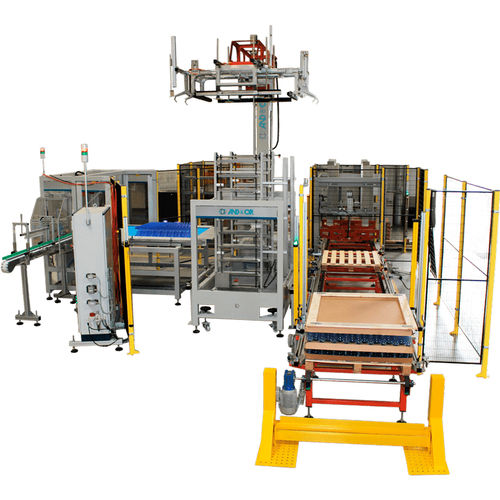 Pallettizzatore robotizzato - EMA series - AND & OR - a strati / per bottiglie / per l'industria dell’imbottigliamento