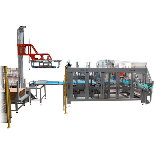 Invaschettatrice pallettizzatore robotizzata - BC series - AND & OR - automatica / per l’industria dello stampaggio per soffiaggio / per l'industria dell’imbottigliamento