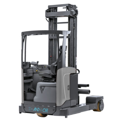 Carrello elevatore elettrico - R series - AND & OR - con seduta laterale / per movimentazione / per magazzino