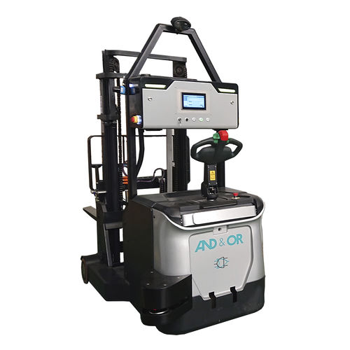 Robot mobile autonomo (AMR) per movimentazione - BE 1200 - AND & OR - per pallet / carrello elevatore frontale