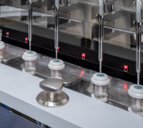 Linea di riempimento automatizzata - Crystal PX - Aseptic Technologies - per fiale / per liquidi / per l'industria farmaceutica