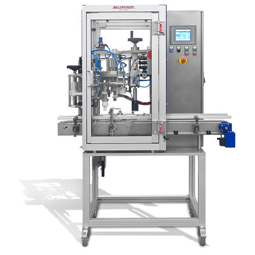 Sigillatrice interamente automatica - BaCo1800 - BALLERSTAEDT & CO. OHG - per contenitore di plastica / per vetro isolante / per bottiglie