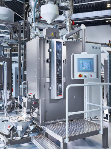 Mulino per prodotti alimentari - UW 300 series - Bauermeister Zerkleinerungstechnik GmbH - a cilindri / verticale / in acciaio inossidabile