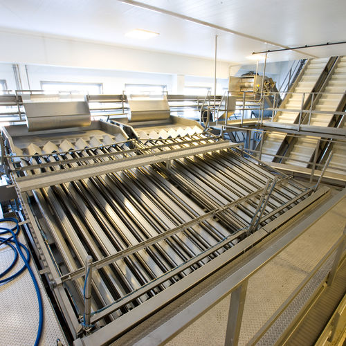 Calibratrice per pesce - Cabinplant A/S - per verdura / per gamberetti / a rulli