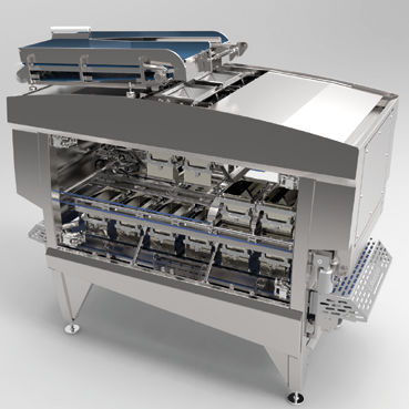 Pesatrice lineare - MB Series - Cabinplant A/S - per pollame / per carne / per pesce
