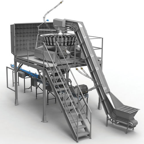 Pesatrice multitesta - SF - Cabinplant A/S - per pollame / per pasta / per carne
