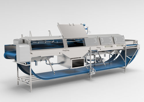 Blancher per verdure - BAC - Cabinplant A/S - per l'industria agroalimentare / raffreddatore continuio ad acqua / a nastro