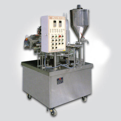 Riempitrice sigillatrice automatica - RSM-F1, RSM-F2 - San Tung Machine Industry Co., Ltd. - rotativa / per bicchieri / per vaschette