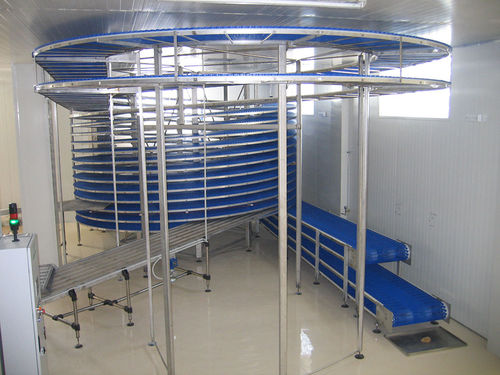Trasportatore a nastro - Officina Meccanica SARP S.n.c. - a spirale / di essiccazione / di sterilizzazione