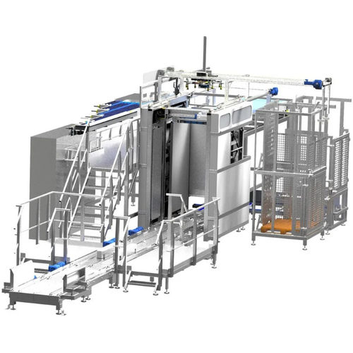 Depallettizzatore ad uso industriale - Typ_033 - NIKO Nahrungsmittel-Maschinen GmbH & Co. KG - semiautomatico / semiautomatico / automatico
