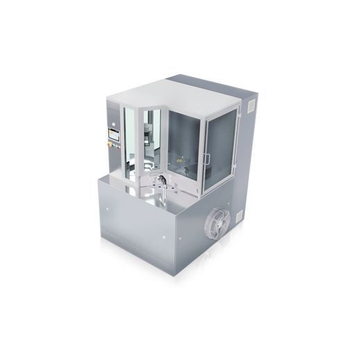 Macchina di stampaggio a stazione singola - SM 300L - Cosmatic S.r.l. - controllata da PLC / verticale / automatica