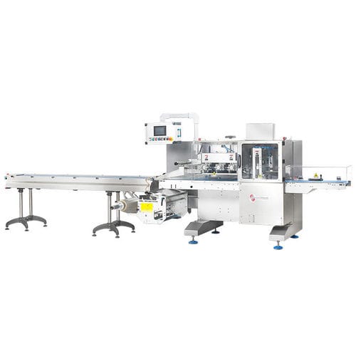 Macchina per imballaggio automatica - TUCANO 600 E - DELFIN S.r.l. - orizzontale / con sigillatura / flow-pack