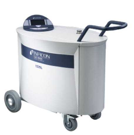 Rilevatore di fughe a compressione - UL1000 - Eurovacuum B.V. - all'elio / a vuoto / mobile