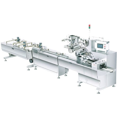 Macchina per imballaggio automatica - FND-F550A - Taizhou Funengda Industry Co., Ltd. - in pellicola / per prodotti al cioccolato / per chewing gum
