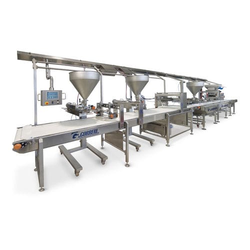 Linea di produzione di torte interamente automatica - Gorreri S.r.l.