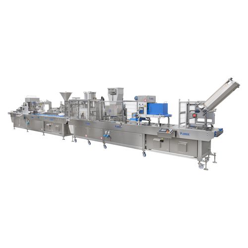 Linea di produzione per cheescake - Gorreri S.r.l. - torte salate / automatica