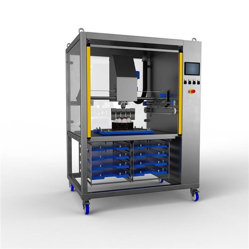 Macchina tagliatorte a balestra - CUTTERSONIC GCS300 - Gorreri S.r.l. - rettangolare / rotonda