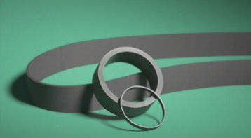 Cinghia piatta - CRELAST® CR - Dipl. Ing. Werner Graf AG - in gomma