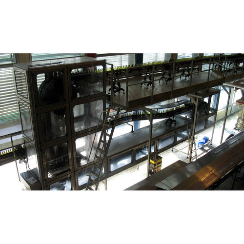 Trasportatore a catena - Gronemeyer Maschinenfabrik GmbH & Co. - per bottiglie PET / per vetro / in acciaio inossidabile
