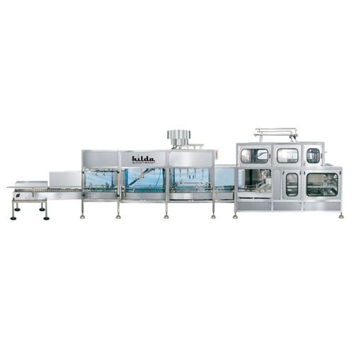 Sciacquatrice / riempitrice / chiuditrice per vasetti - M/S. Hilda Automation 
