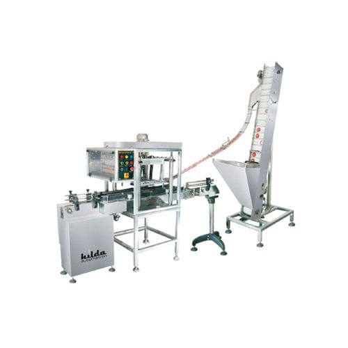 Tappatrice avvitatrice automatica - M/S. Hilda Automation  - per bottiglie in vetro / per l'industria agroalimentare / ad alta velocità