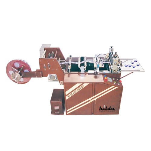 Macchina da taglio a lama rotativa - M/S. Hilda Automation  - per etichette / controllata da PLC