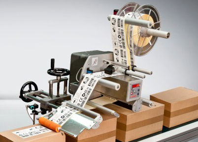 Macchina di etichettatura automatica - Eticode T series - IBERTOPJET, S.L. - per imballaggi / per bottiglie / per applicazione laterale