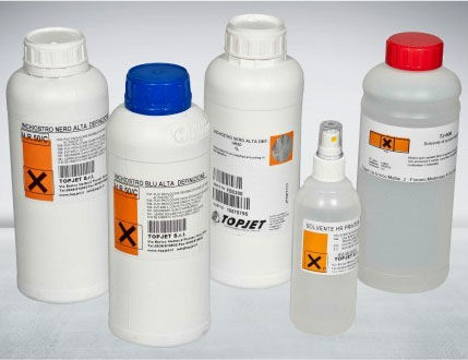 Inchiostro per stampa a getto d'inchiostro - HR series - IBERTOPJET, S.L. - a base d'olio / per carta / per cartone