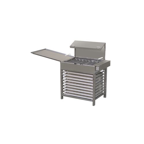 Friggitrice industriale deep-fat - SOLEX - Jeremy Sp. z o.o. - per verdure / in acciaio inossidabile / elettrica
