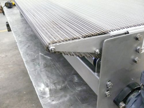 Trasportatore a nastro - Cleatrac - Jonge Poerink Conveyors - orizzontale / di trasferimento / per l'industria agroalimentare