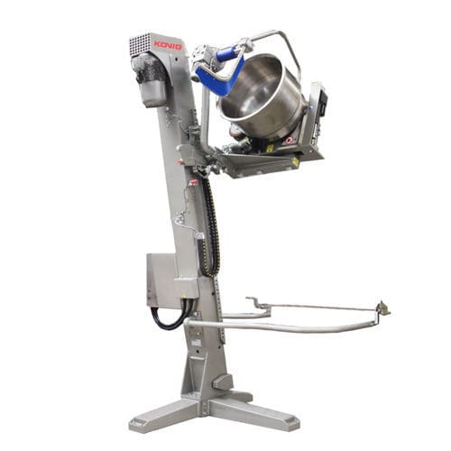 Ribaltatore elevabile - König Maschinen GmbH - elettrico / per cassette / per recipiente da impasto