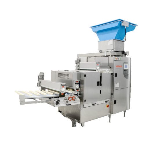 Spezza-arrotondatrice automatica - INDUSTRIE REX II - König Maschinen GmbH - con vasca rettangolare
