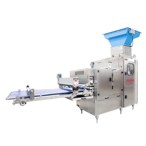 Spezza-arrotondatrice automatica - INDUSTRIE REX III - König Maschinen GmbH - con vasca rettangolare