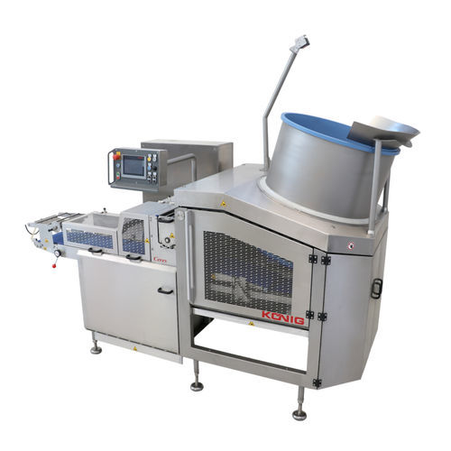 Spezzatrice per pasta automatica - CERES 2.2 - König Maschinen GmbH - orizzontale / volumetrica / con serbatoio rotondo