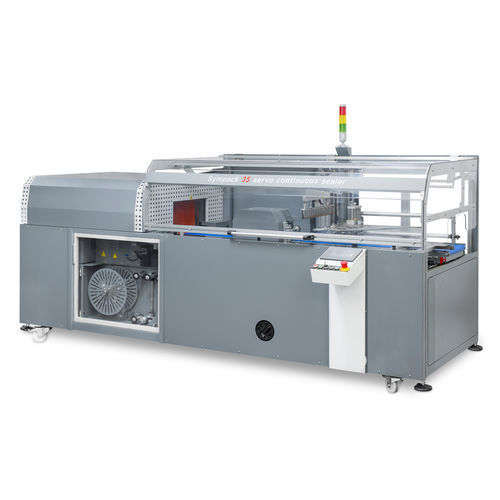 Saldatrice laterale automatica - SYMPACK - Maripak Packaging Ltd.  - con tunnel di retrazione / in continuo